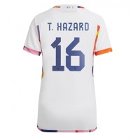 Belgia Thorgan Hazard #16 Bortedrakt Dame VM 2022 Kortermet